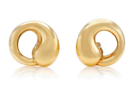 Tiffany & Co. Elsa Peretti Sevillana Gold Cufflinks