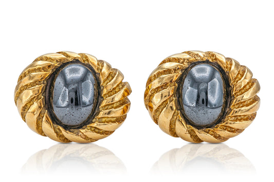 Tiffany & Co. Jean Schlumberger Hematite Cufflinks