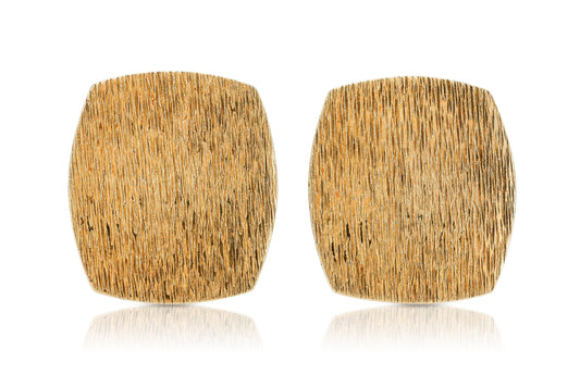 Vintage 1950s Piaget Textured Cufflinks