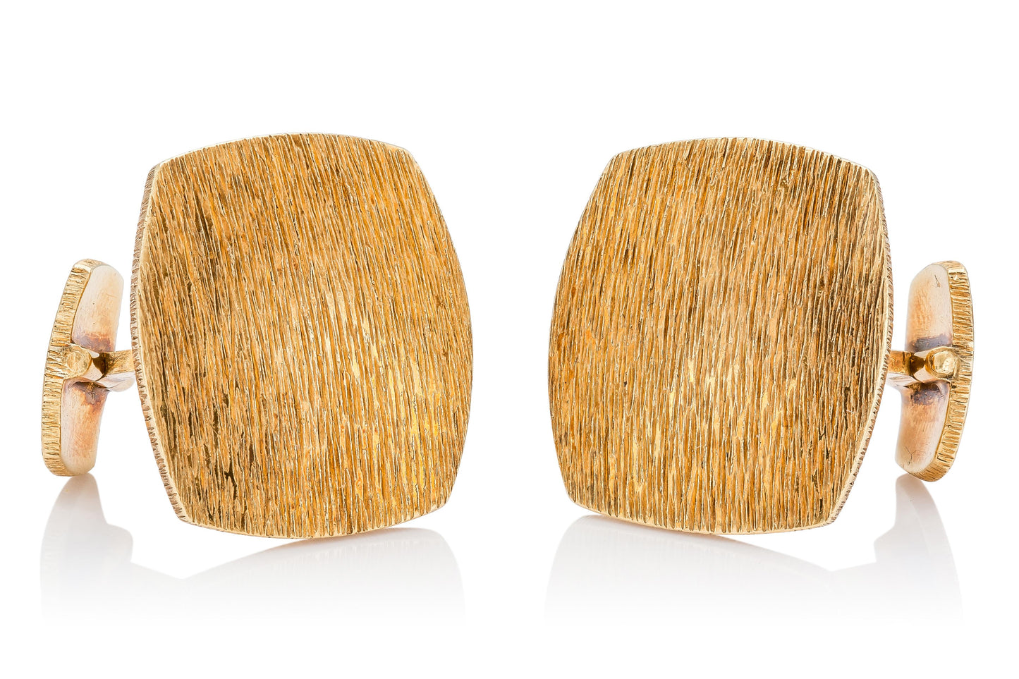 Vintage 1950s Piaget Textured Cufflinks