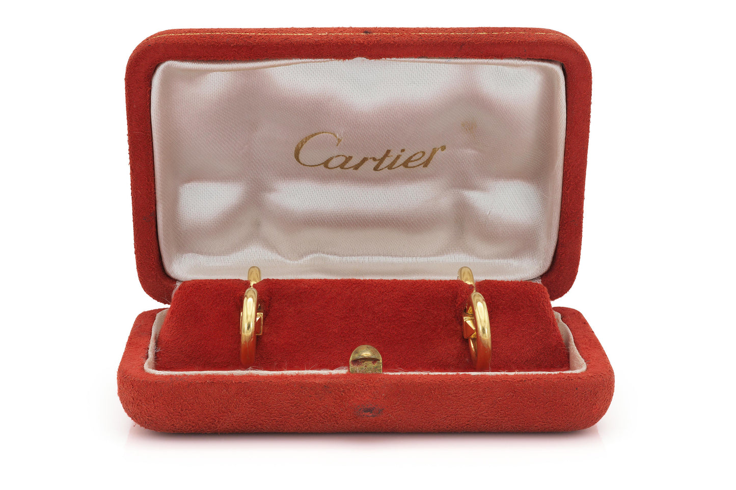 Vintage 1940s Cartier Gold Cufflinks