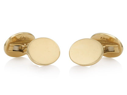 Vintage 1960s Asprey Gold Cufflinks