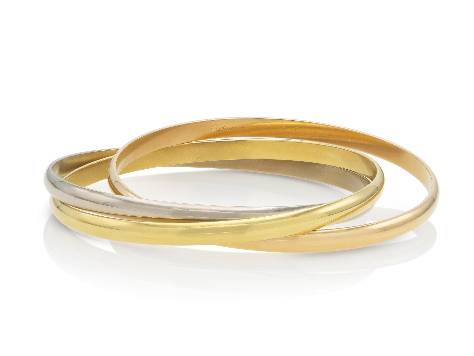 Cartier Trinity Bangle Bracelet