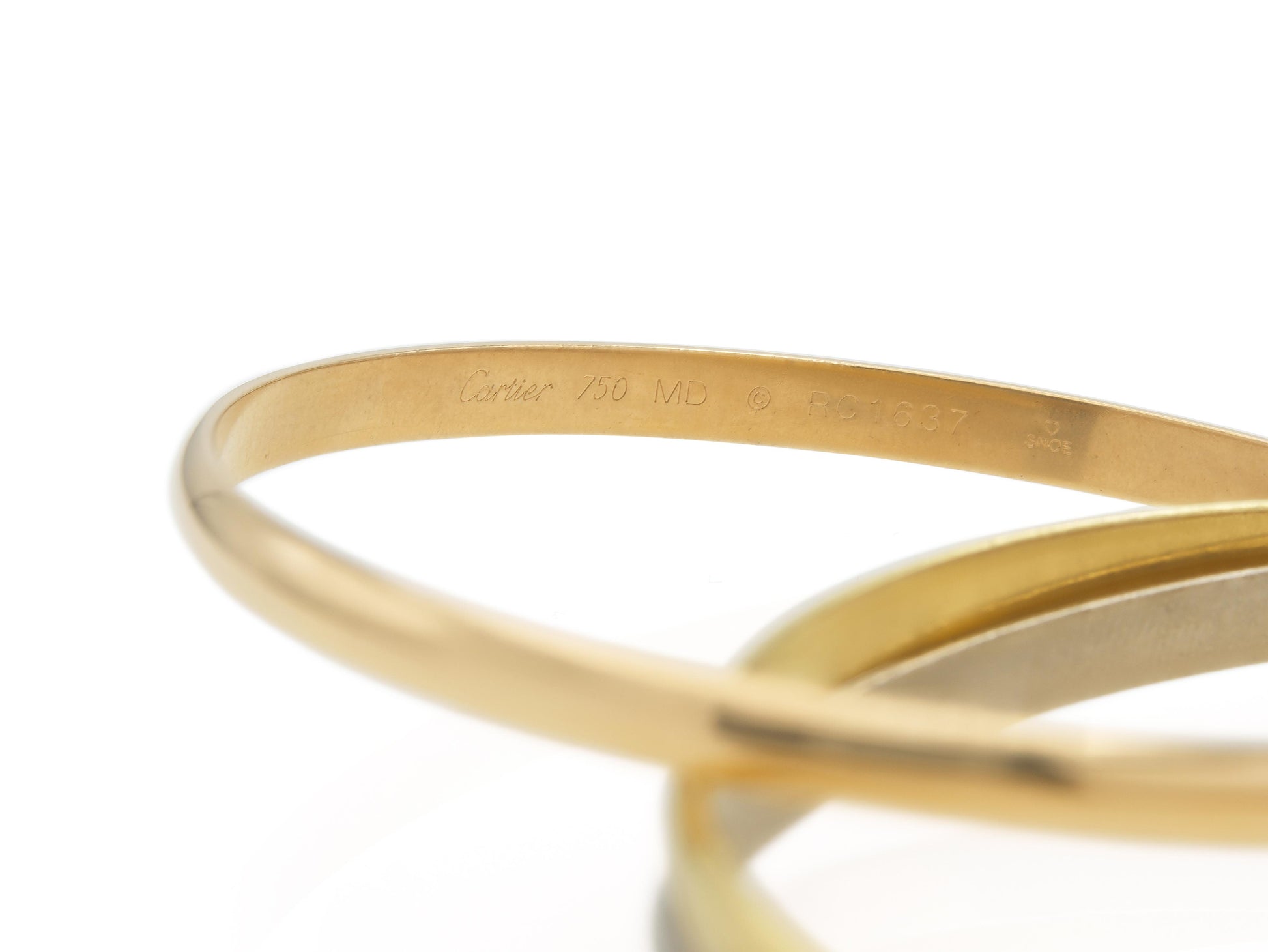 Cartier Trinity Bangle Bracelet