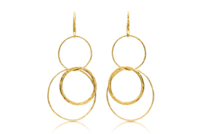 Tiffany & Co. Paloma Picasso Hammered Hoops on Hoop Earrings