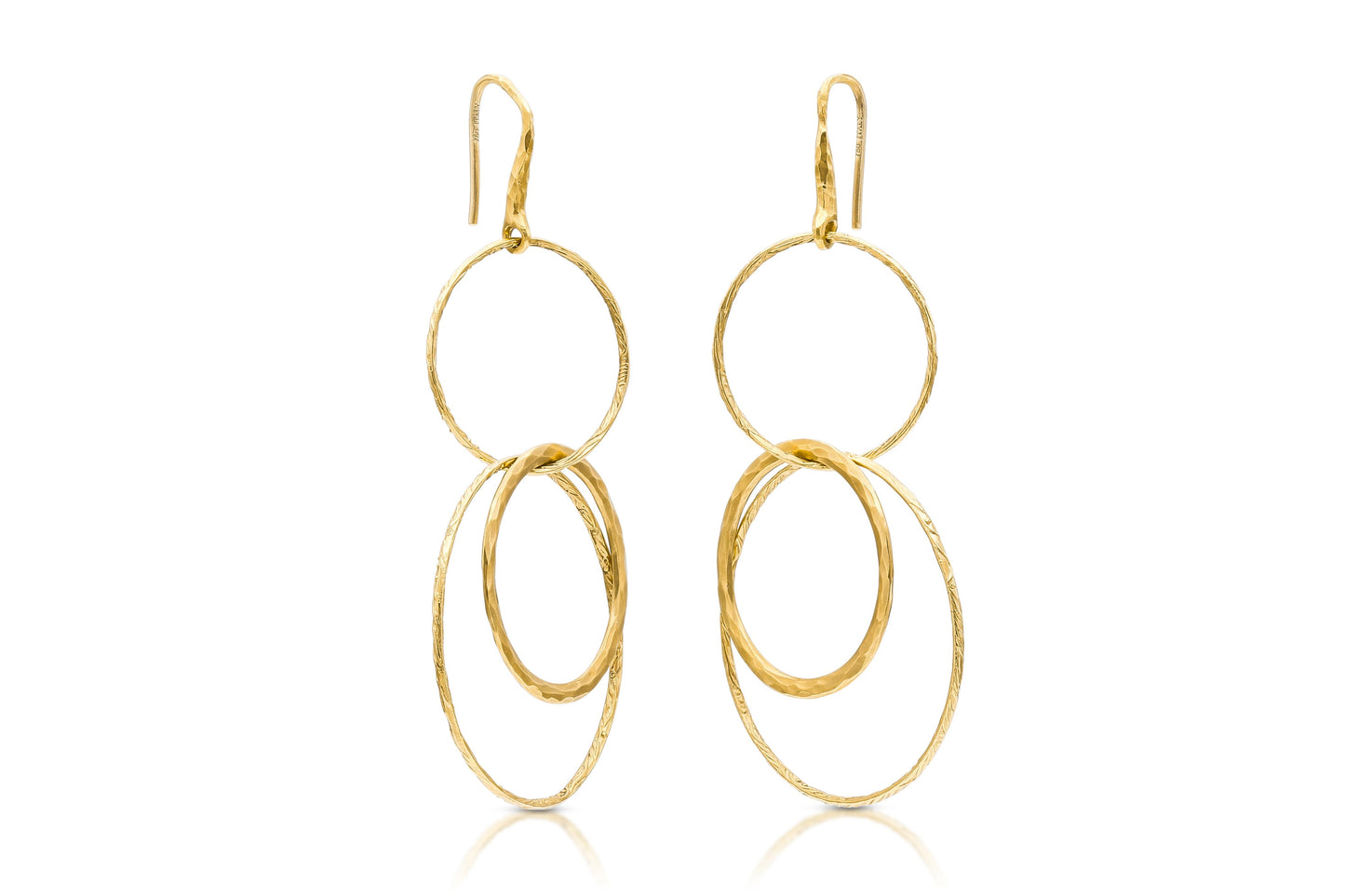 Tiffany & Co. Paloma Picasso Hammered Hoops on Hoop Earrings