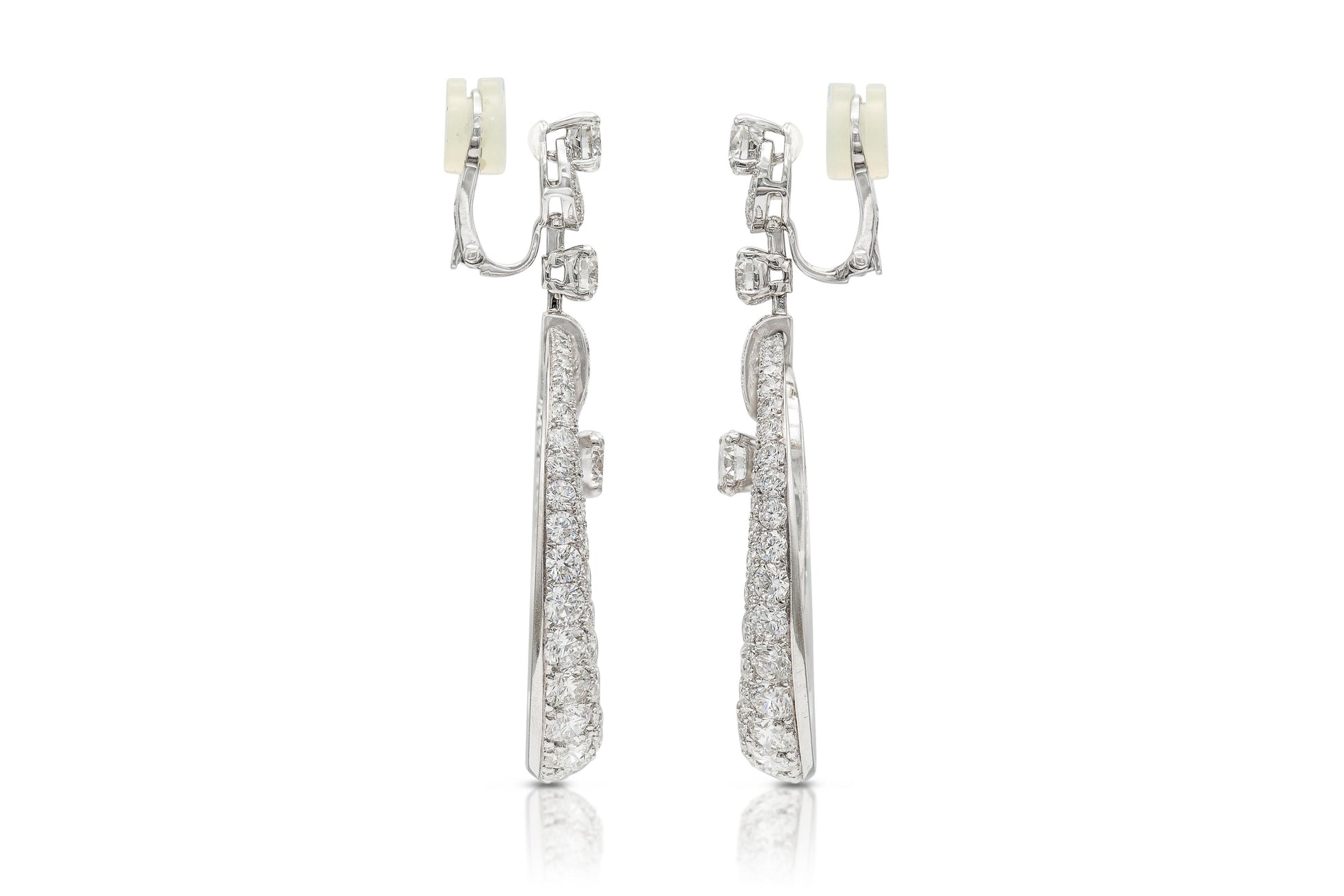 Graff Circle Bombe Diamond Earrings