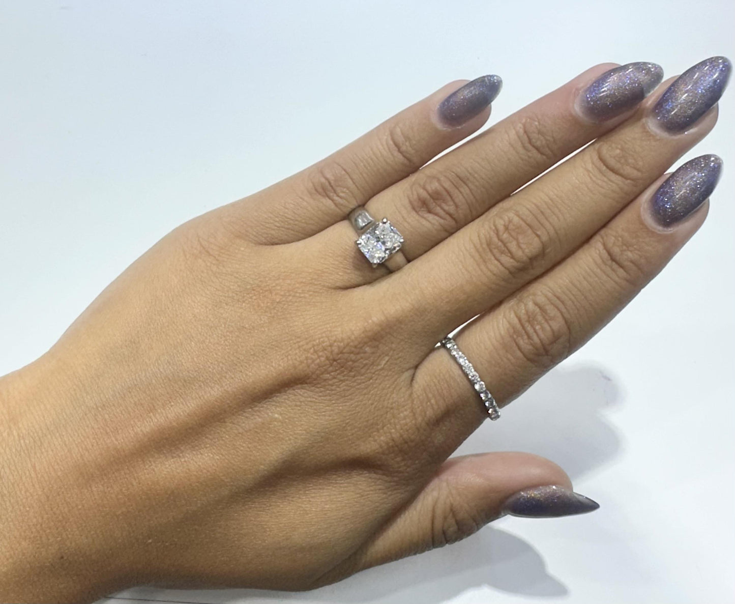 2.28 Carat GIA Certified Radiant Cut Diamond Engagement Ring