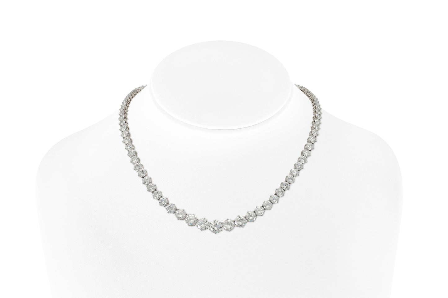 41.00 Carat Diamond Riviera Necklace