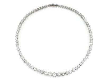 41.00 Carat Diamond Riviera Necklace