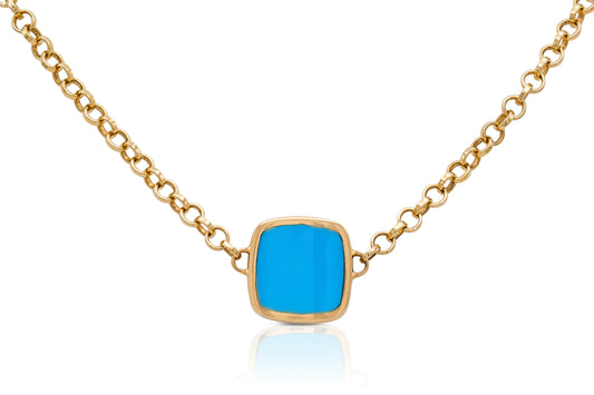 Vhernier Turquoise Pendant Necklace