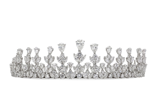 55.44 Carat Diamond Tiara / Necklace