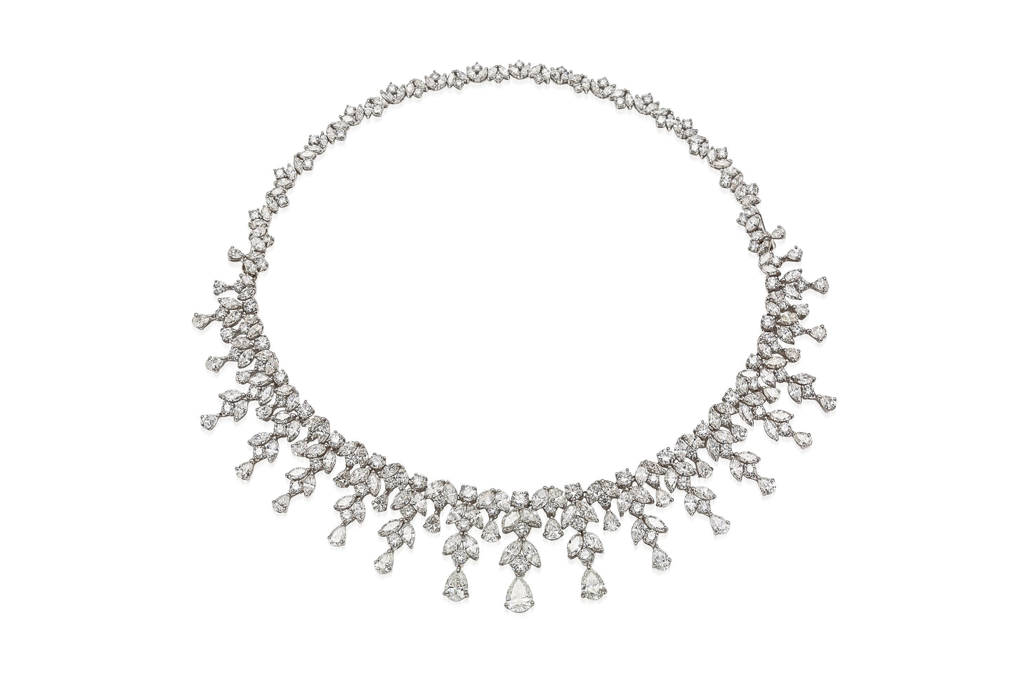 55.44 Carat Diamond Tiara / Necklace