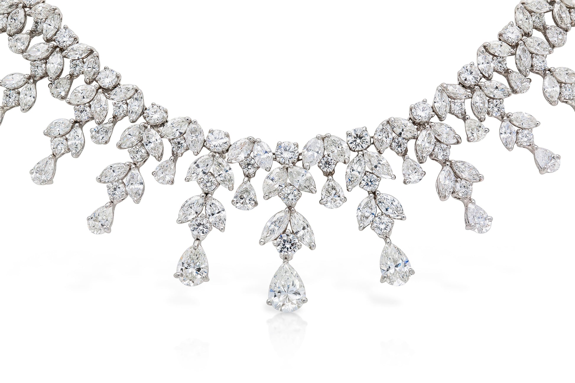 55.44 Carat Diamond Tiara / Necklace