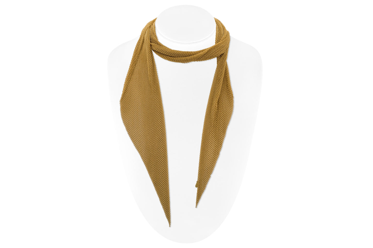 Vintage 1990s Tiffany & Co. Elsa Peretti Mesh Gold Scarf Necklace