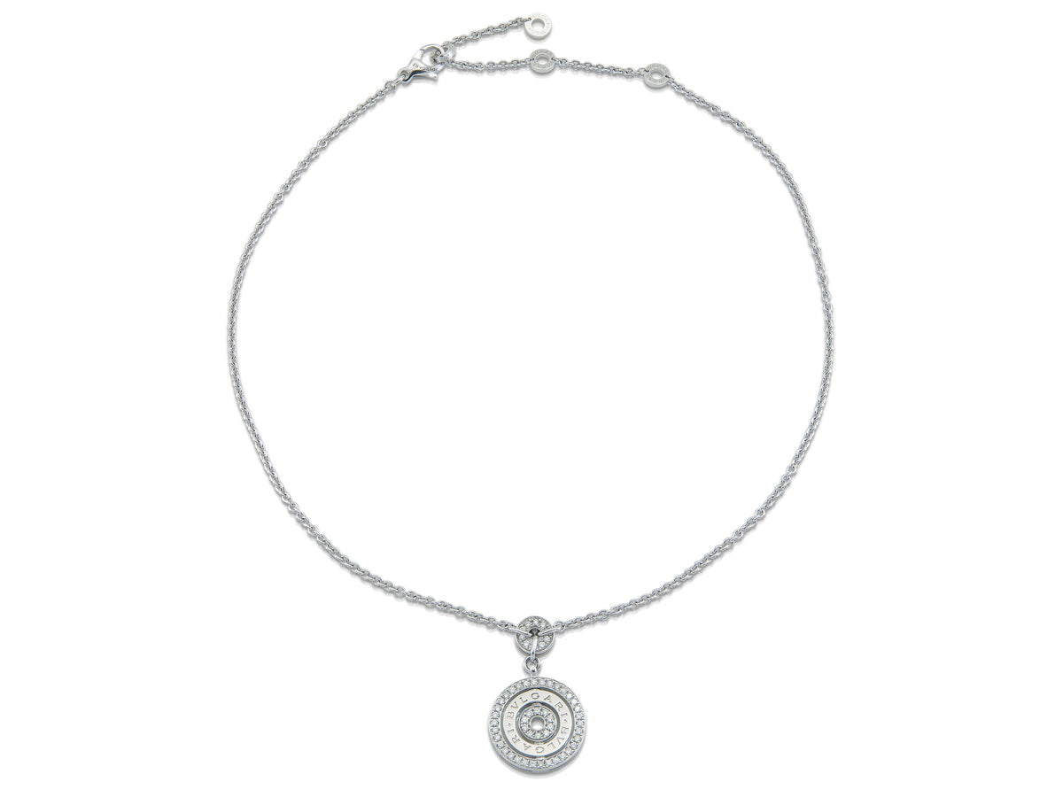 Bvlgari Astrale Cerchi Diamond Pendant Necklace