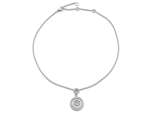 Bvlgari Astrale Cerchi Diamond Pendant Necklace