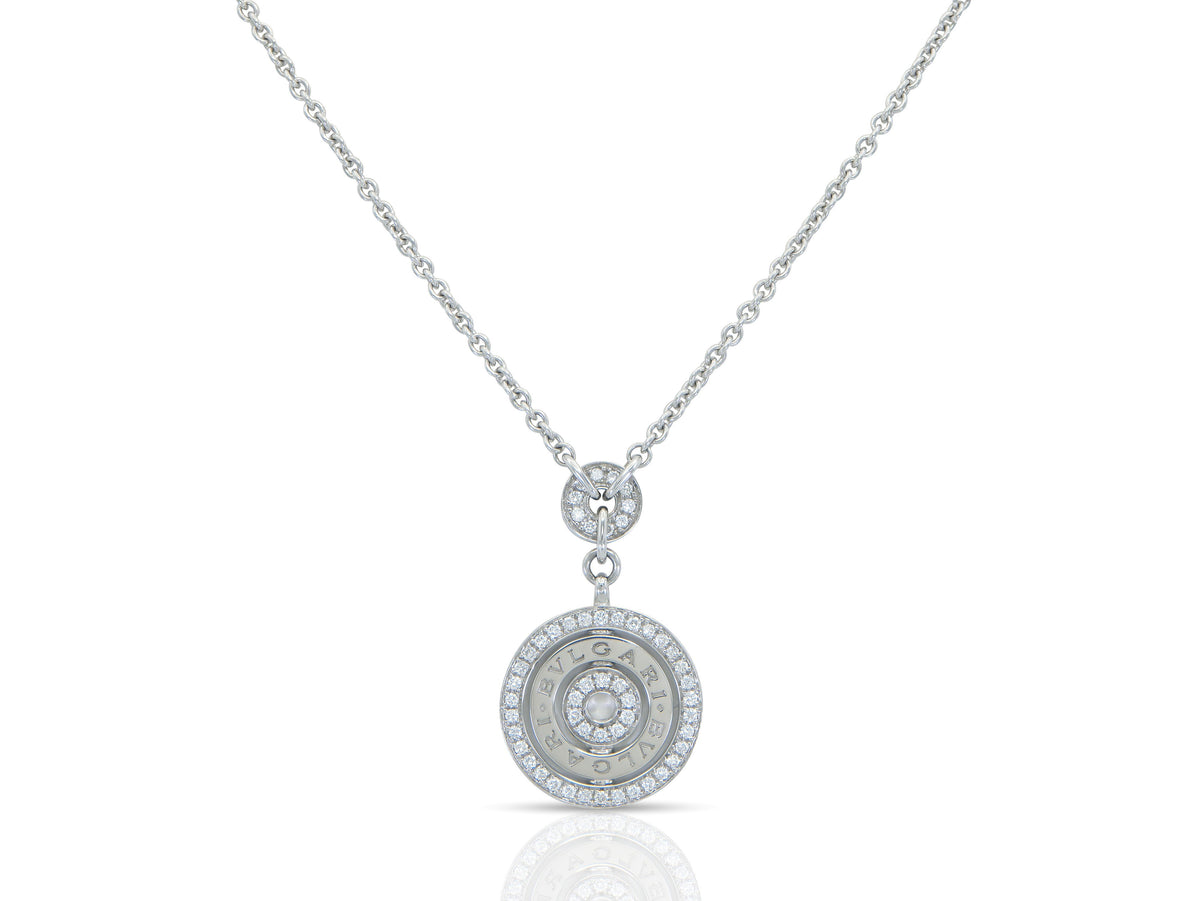 Bvlgari Astrale Cerchi Diamond Pendant Necklace