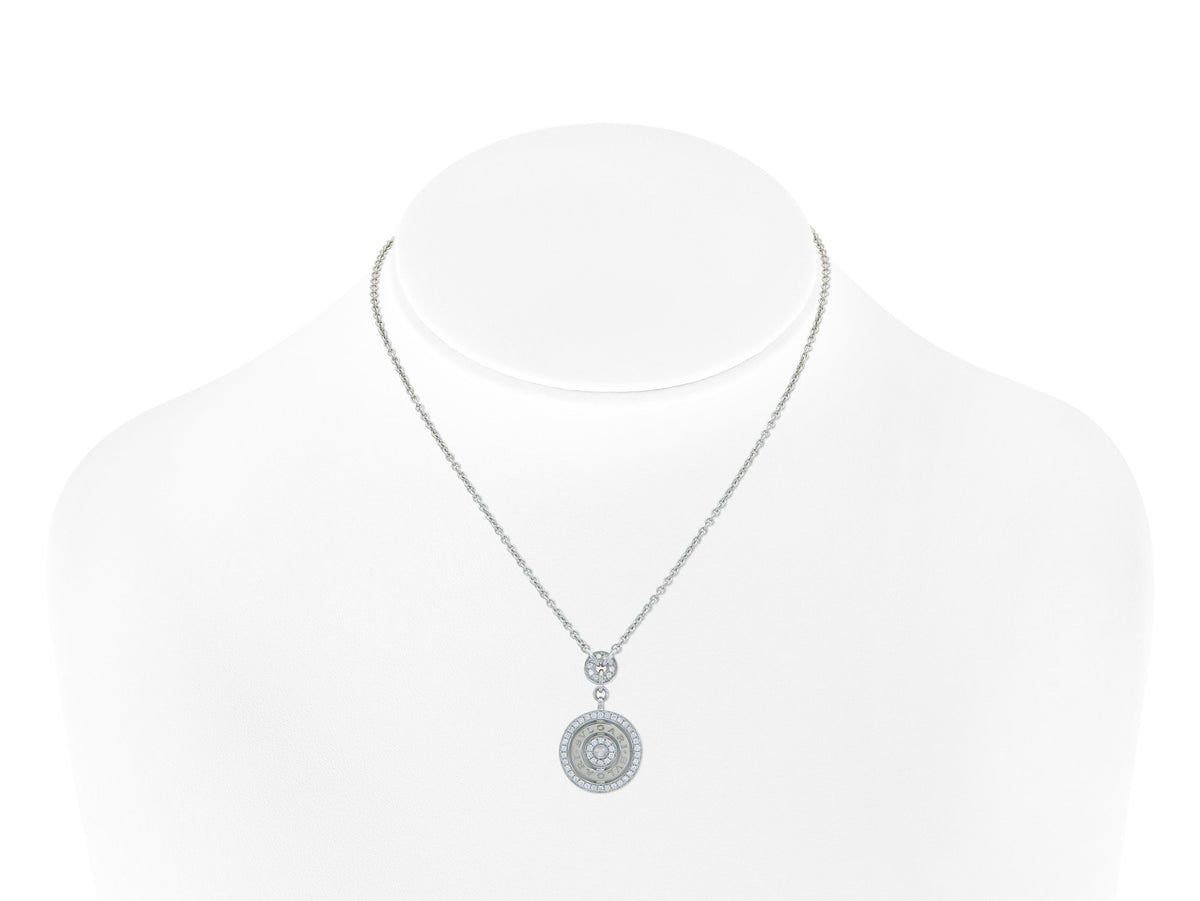 Bvlgari Astrale Cerchi Diamond Pendant Necklace