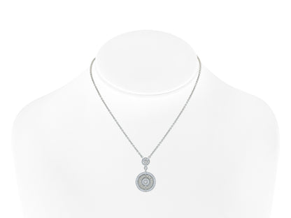 Bvlgari Astrale Cerchi Diamond Pendant Necklace