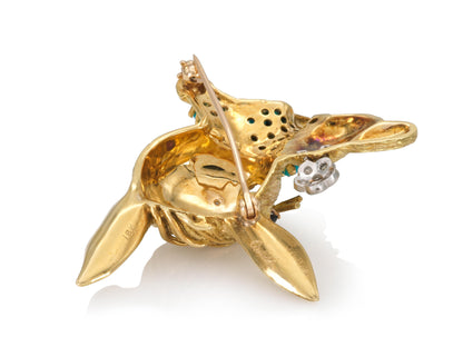 Vintage 1960s Cartier Rabbit Brooch