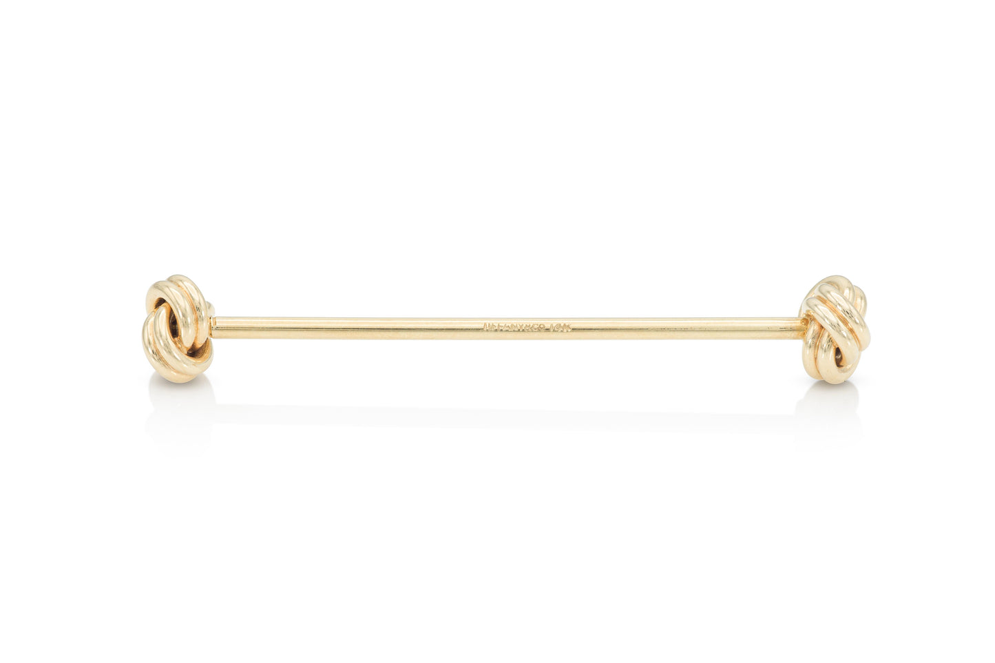 Tiffany & Co. Gold Knot Tie Bar