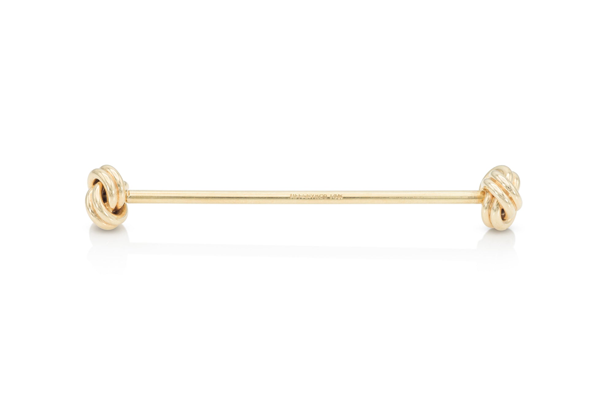 Tiffany & Co. Gold Knot Tie Bar