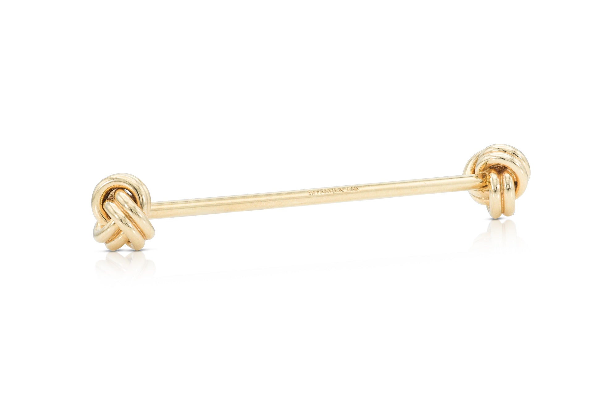 Tiffany & Co. Gold Knot Tie Bar