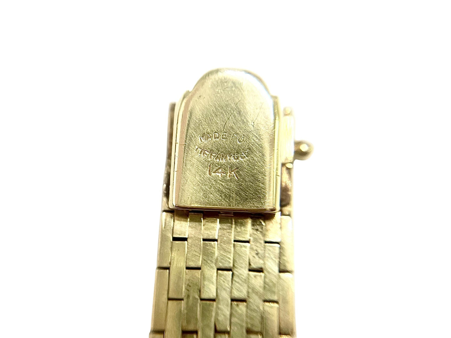 Vintage 1940s Retro Lucien Piccard for Tiffany & Co. Gold Watch