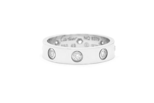 Cartier Love Ring with 8 Diamonds