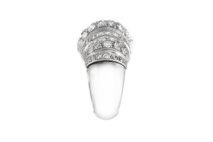 Vintage 1940s 3.50 Carat Diamond Ring