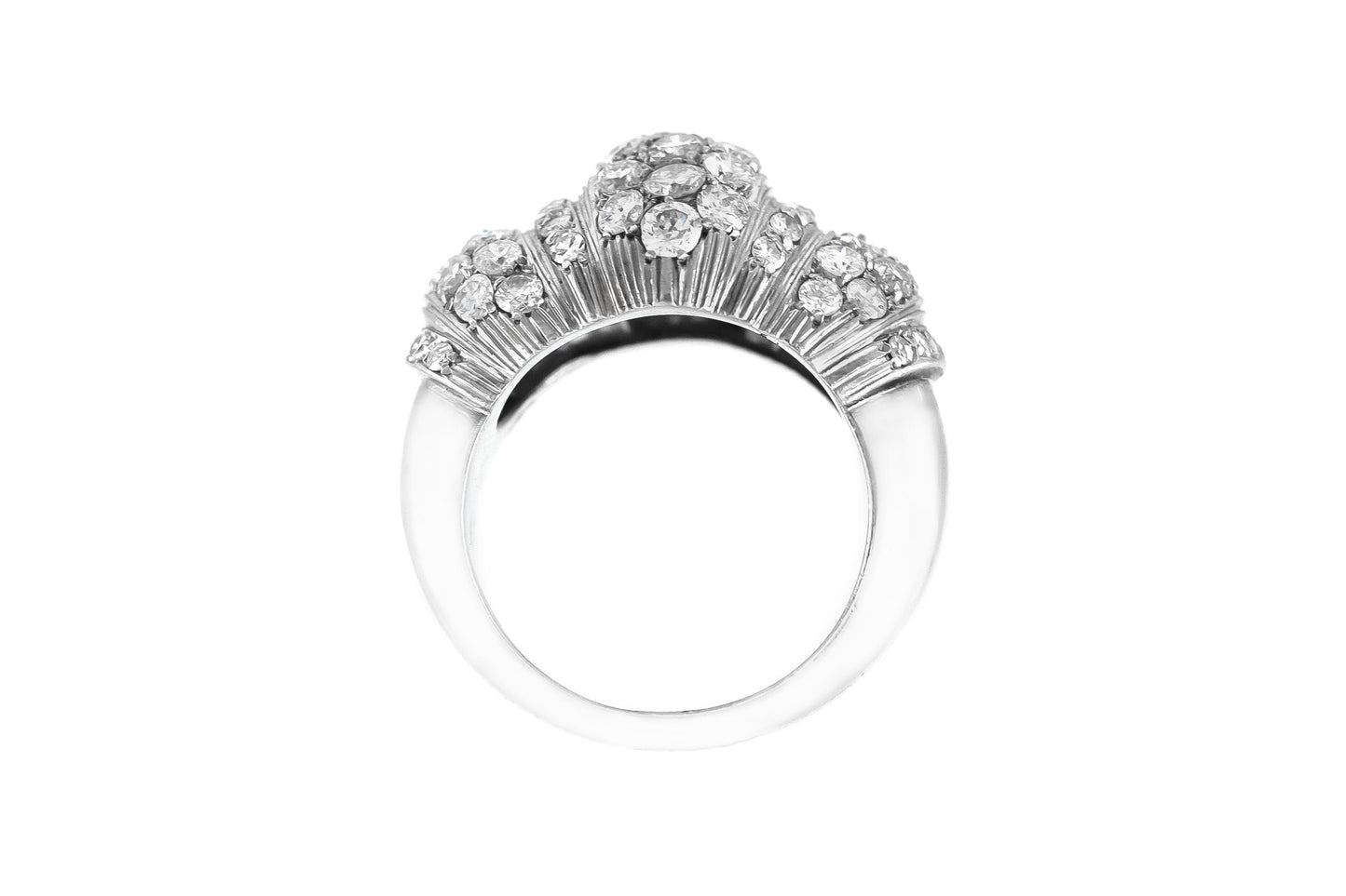 Vintage 1940s 3.50 Carat Diamond Ring