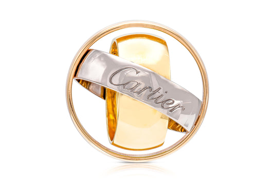 Vintage 1990s Cartier Graduating Trinity Ring