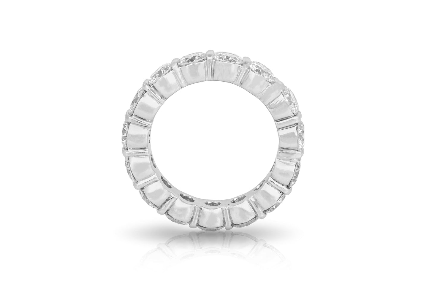 7.00 Carat Round Brilliant Cut Diamond Eternity Band