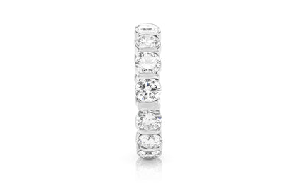 7.00 Carat Round Brilliant Cut Diamond Eternity Band