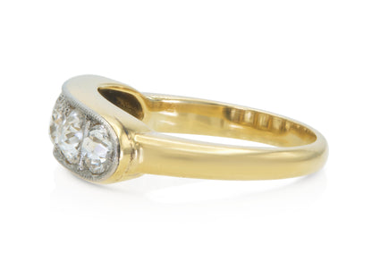Antique Victorian 2.20 Carat Five-Stone Ring