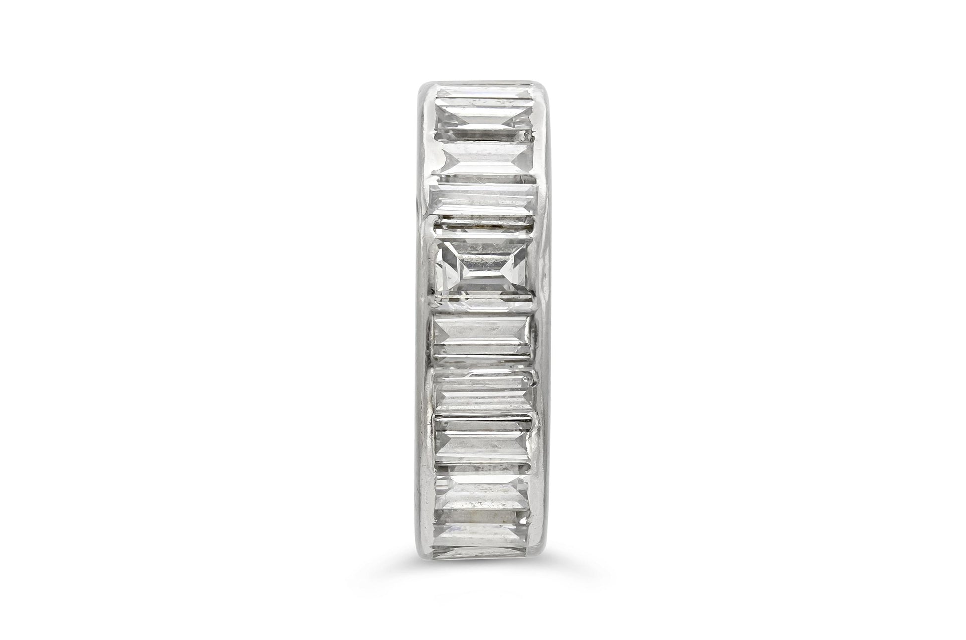 3.50 Carat Baguette Cut Diamond Eternity Band