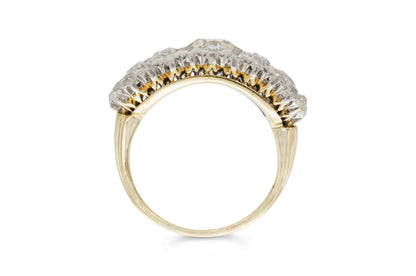 Antique Edwardian 1910s 3.30 Carats Diamond Ring