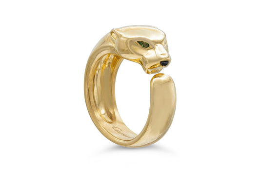 Cartier Single Head Panthere Ring