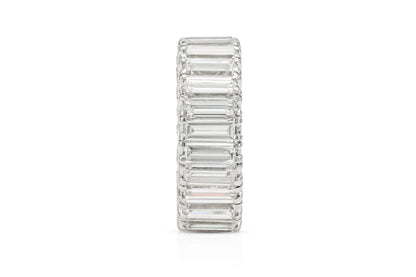 8.00 Carat Baguette Cut Diamond Eternity Band