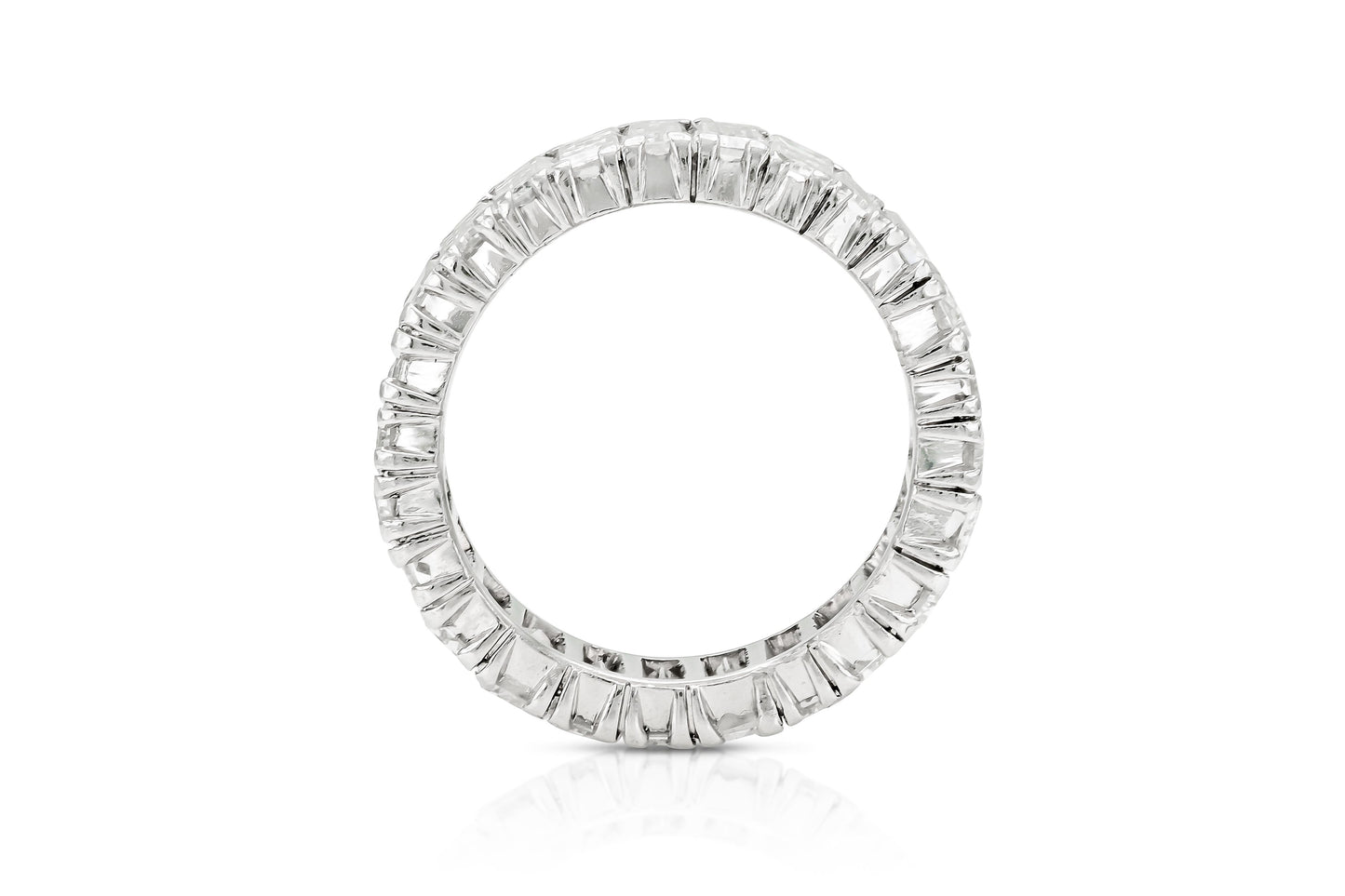 8.00 Carat Baguette Cut Diamond Eternity Band