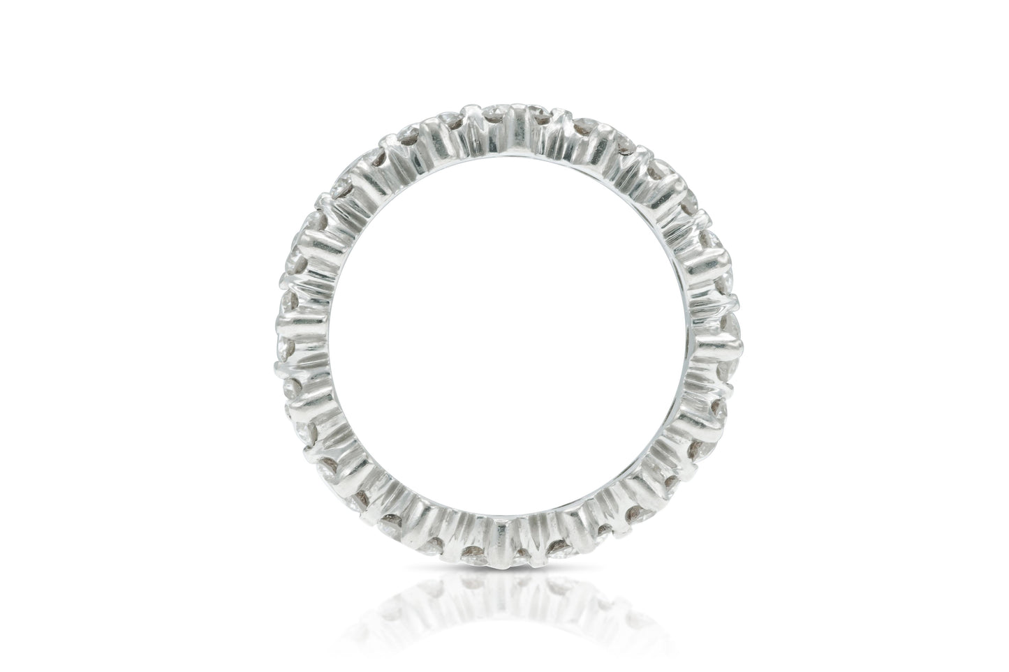 2.40 Carat Round Brilliant Cut Diamond Eternity Band