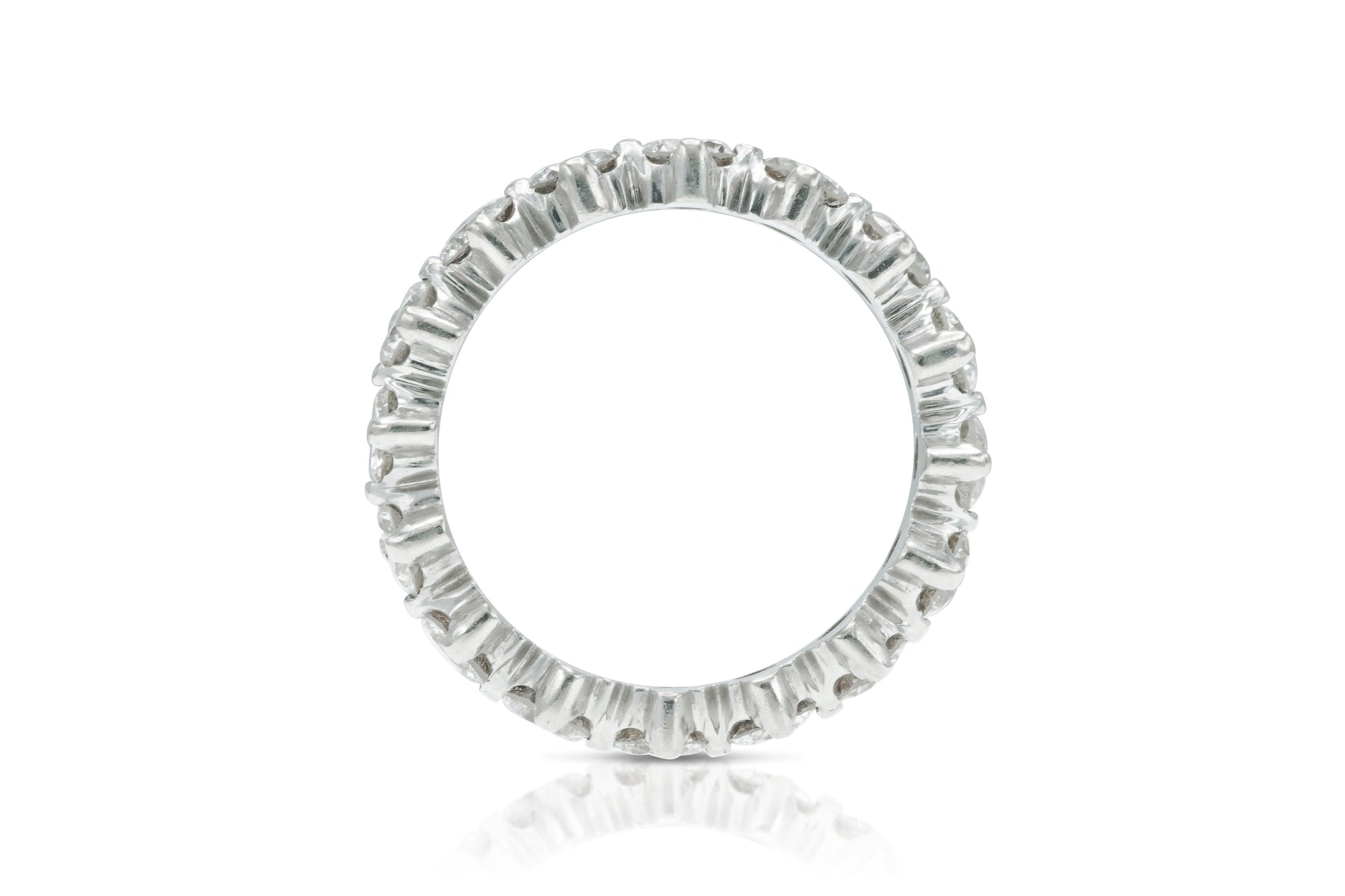 2.40 Carat Round Brilliant Cut Diamond Eternity Band