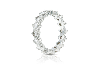 2.40 Carat Round Brilliant Cut Diamond Eternity Band