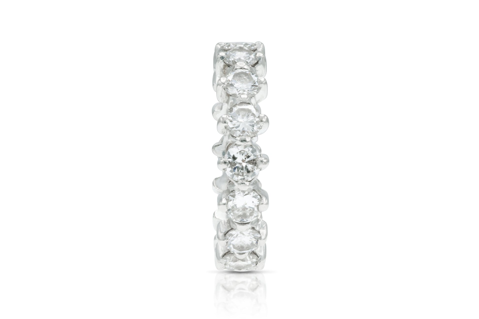 2.40 Carat Round Brilliant Cut Diamond Eternity Band