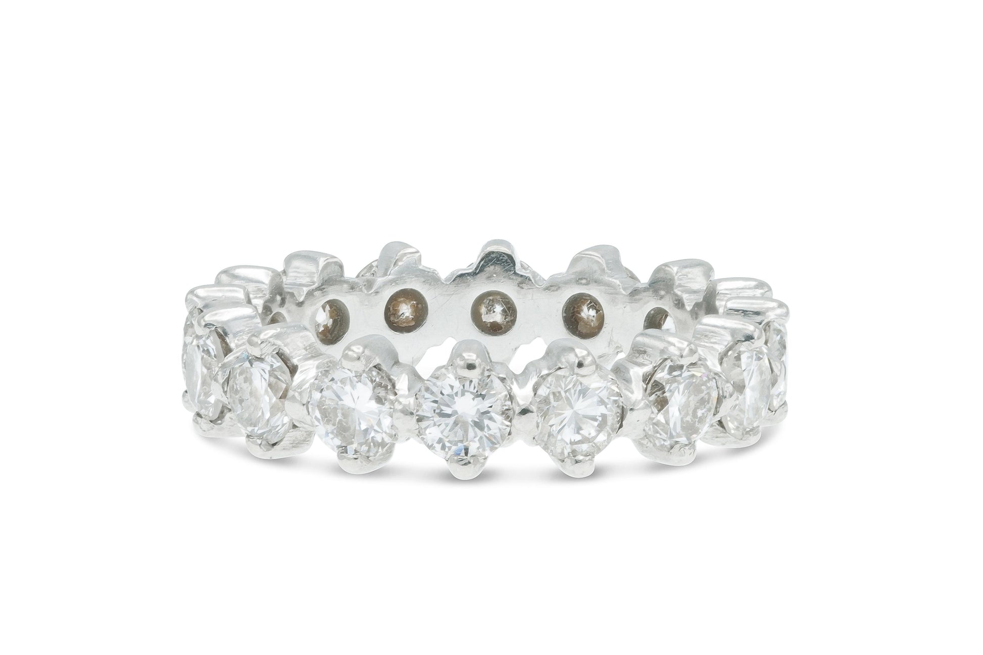 2.40 Carat Round Brilliant Cut Diamond Eternity Band