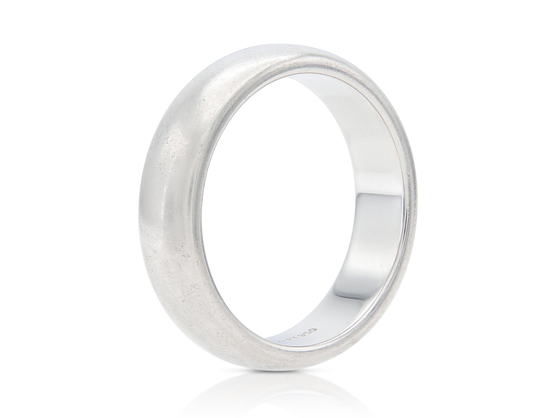 Vintage 1990s Tiffany & Co. Platinum Wedding Band