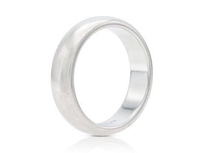 Vintage 1990s Tiffany & Co. Platinum Wedding Band