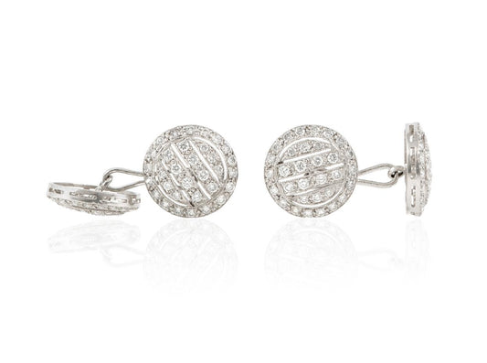 2.26 Carat Diamond Cufflinks