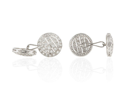 2.26 Carat Diamond Cufflinks